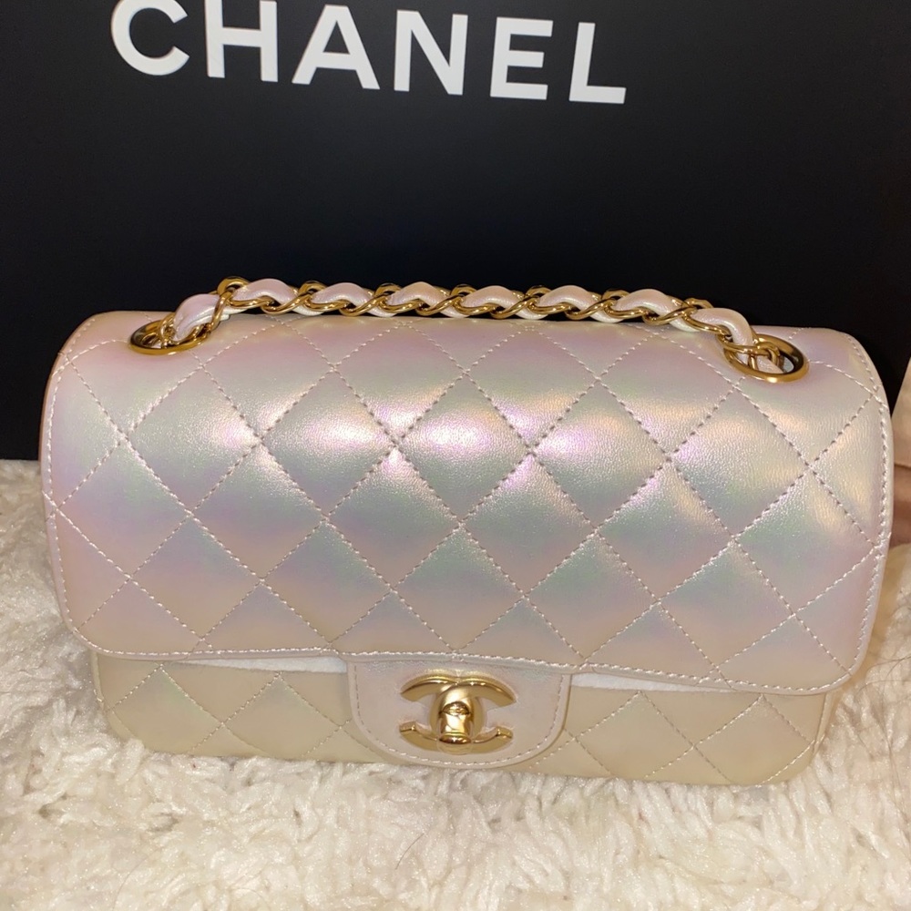 Chanel Rectangular Iridescent